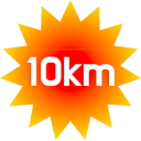 :10km: